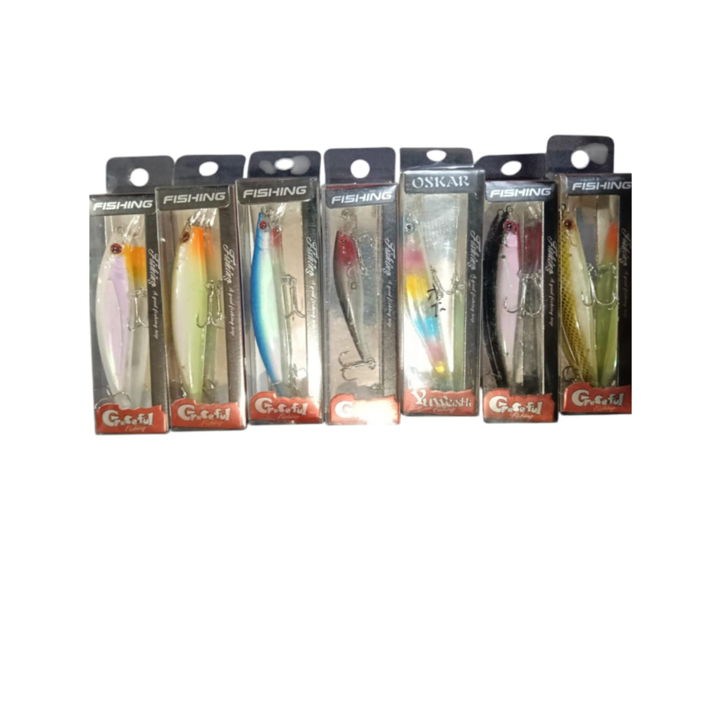 Umpan Mainan Pancing Ikan Minnow Ukuran 10cm