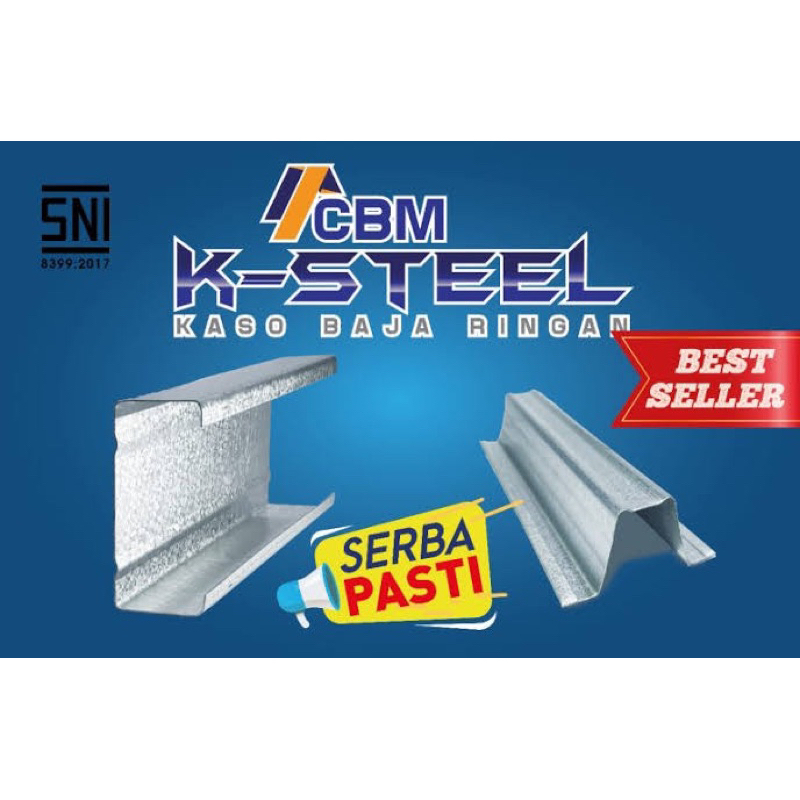 Baja Ringan / Kanal / Canal C75 CBM K - STEEL C75.075 / 0.75mm