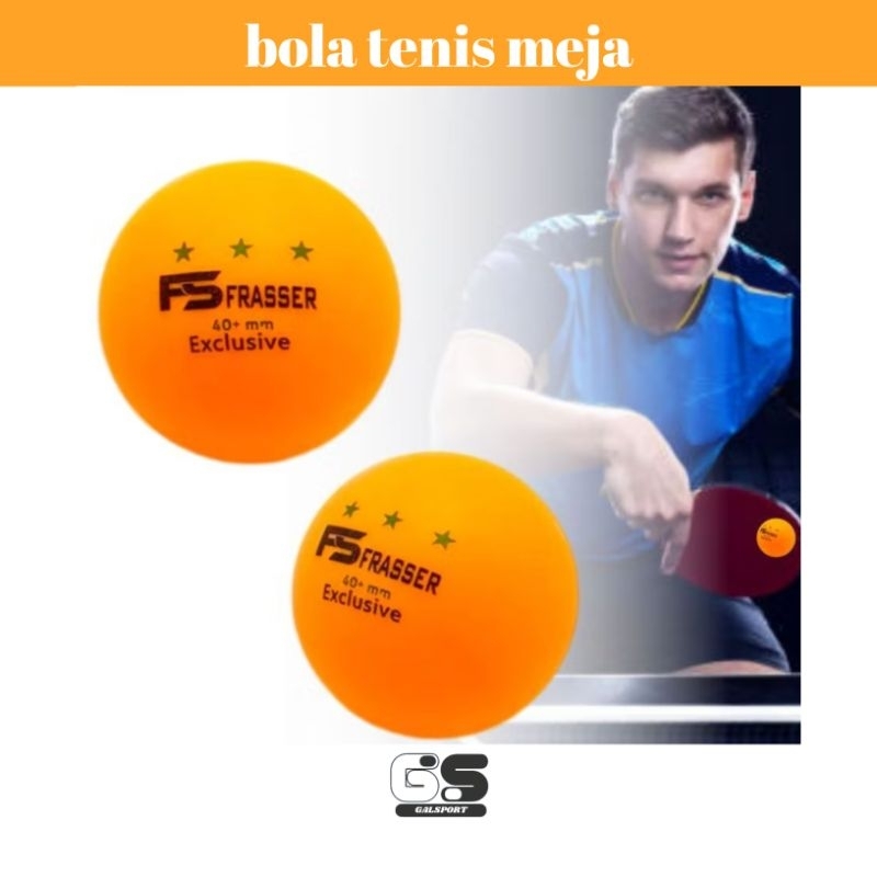 Bola tenis meja frasser bola pingpong ABS BLPP 08