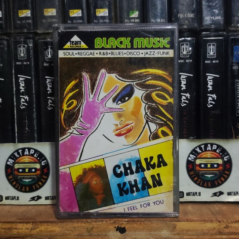 Kaset Pita - Chaka Khan - I Feel For You - Radio Tape - Kaset - Radio - Pemutar Kaset - Retro - Clas