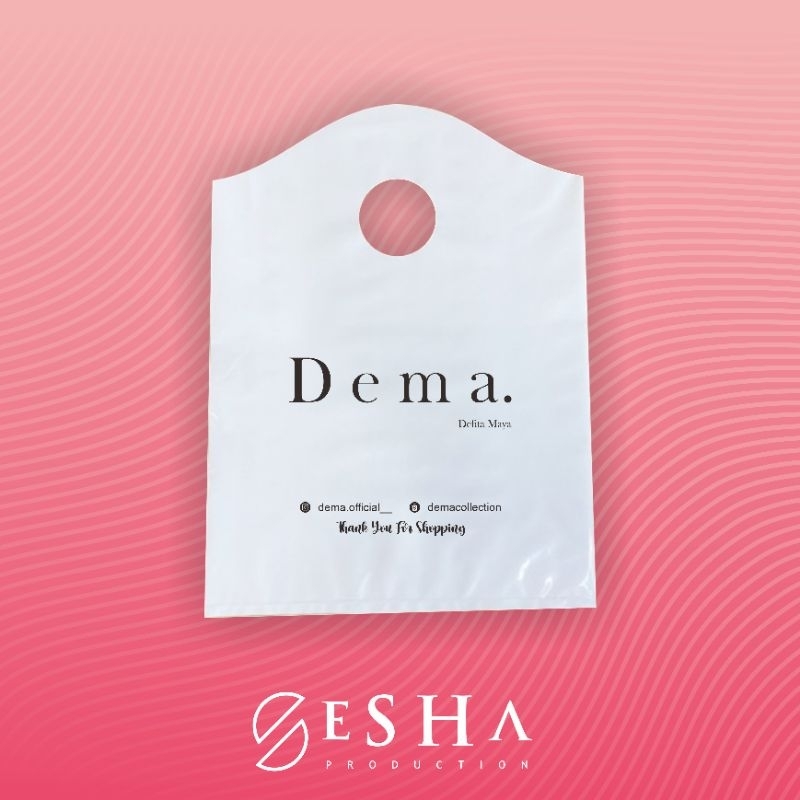 Sablon plastik PE gunung