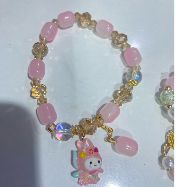 gelang sanrio my melody elastis bracelet gelang dewasa anak