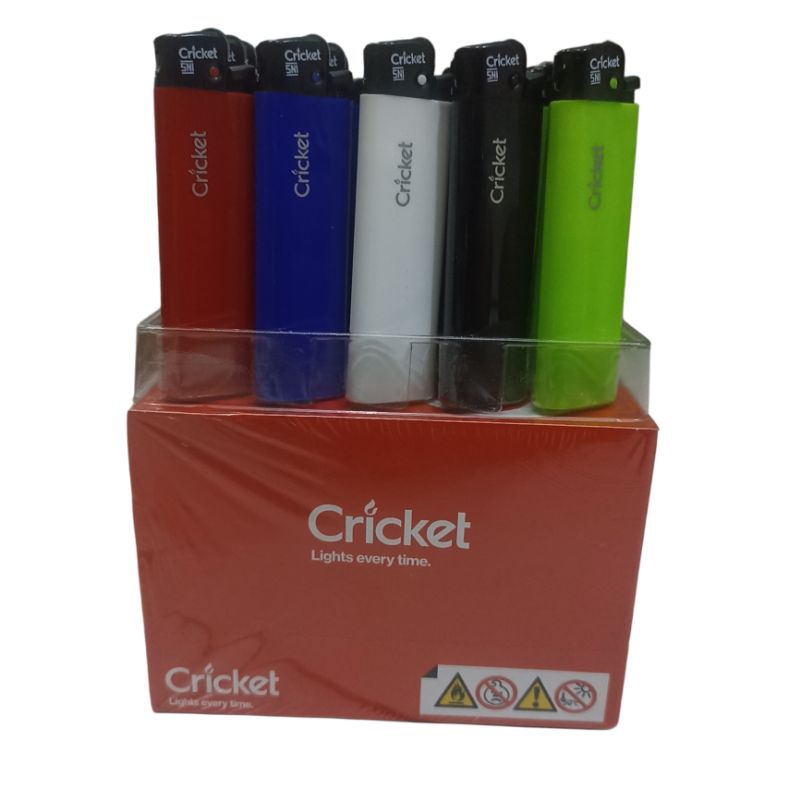 Cricket Korek Api Gas 1 Box isi 25pcs