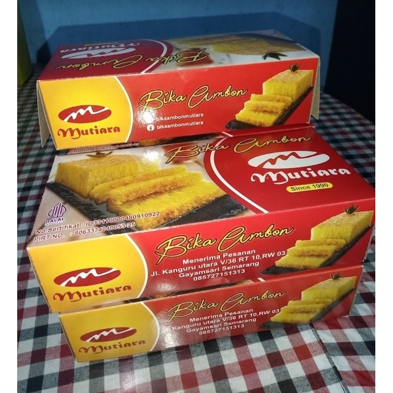 

bika Ambon mutiara