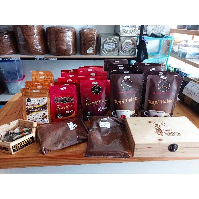 

Kopi Bubuk Murni Arabica & Robista Temanggung
