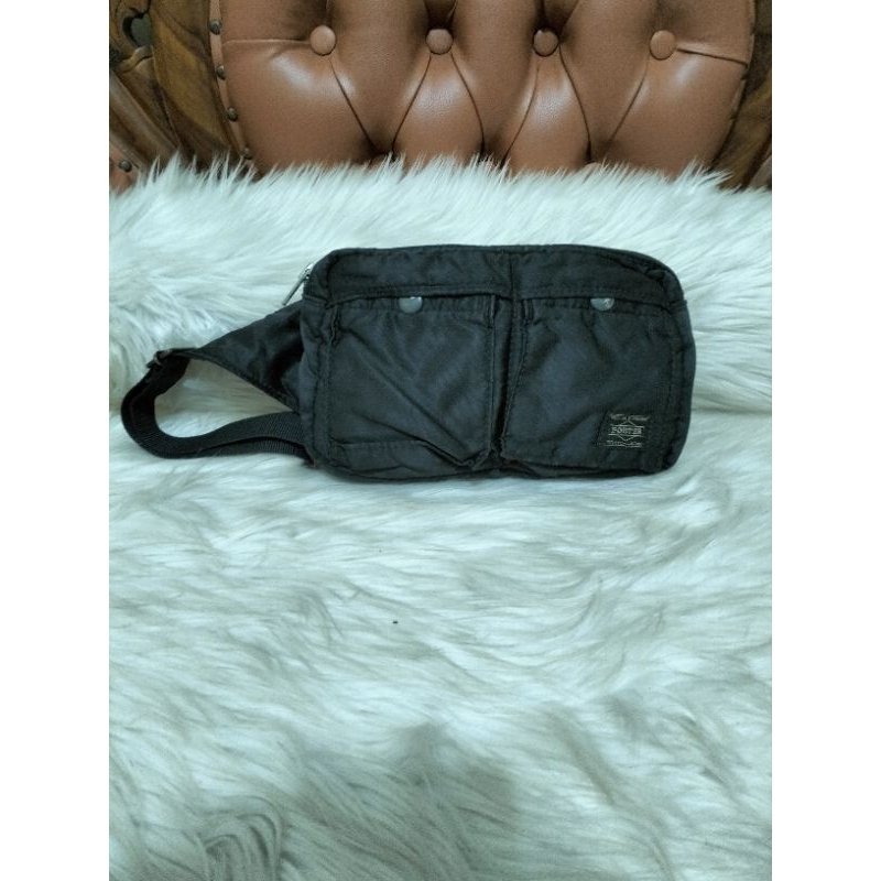Porter Black Nylon Waistbag Beltbag