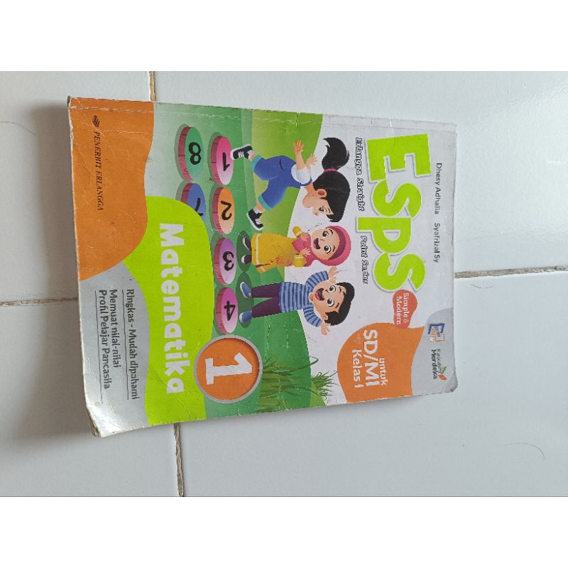 Esps matematika kelas 1 bekas