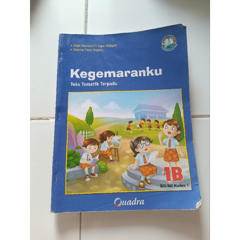 Buku tematik kelas 1 bekas