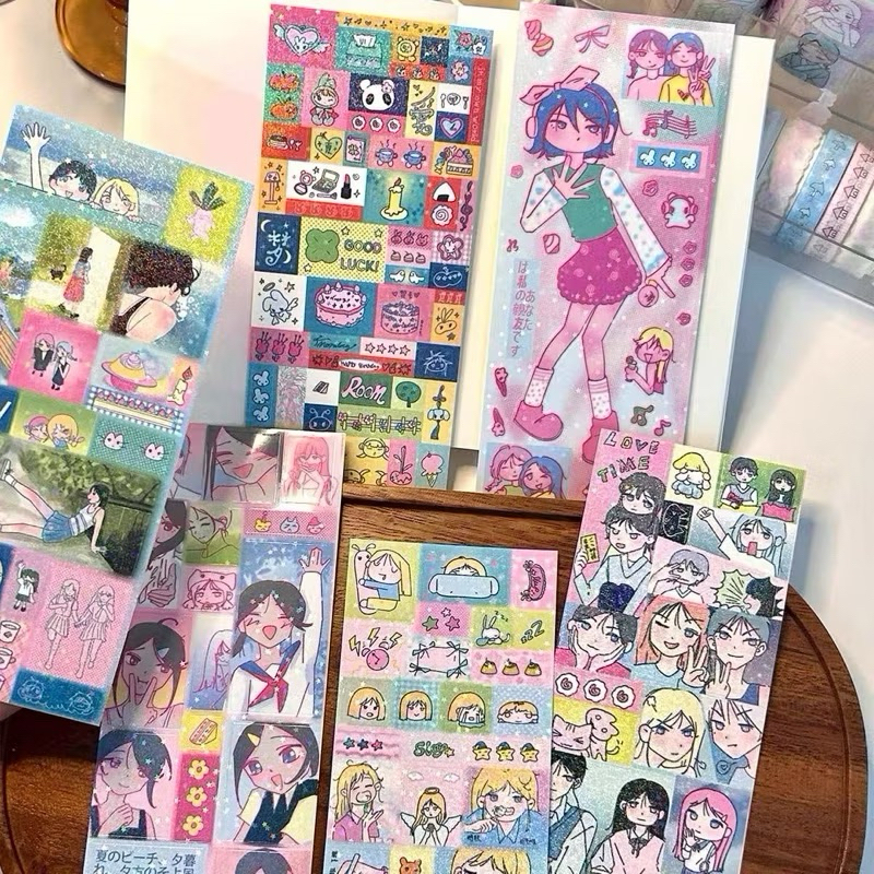 

Sticker Deco Holo Star Anime Japan Vibes