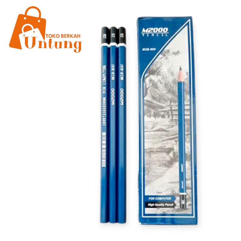 

Pensil 2B M2000 TYPE M2B-800 / Pensil murah harga 1 pcs