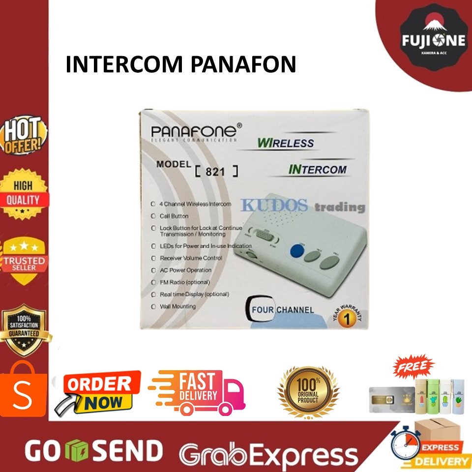 INTERCOM Wireless PANAFON | Perekam Suara Telepon Panafone