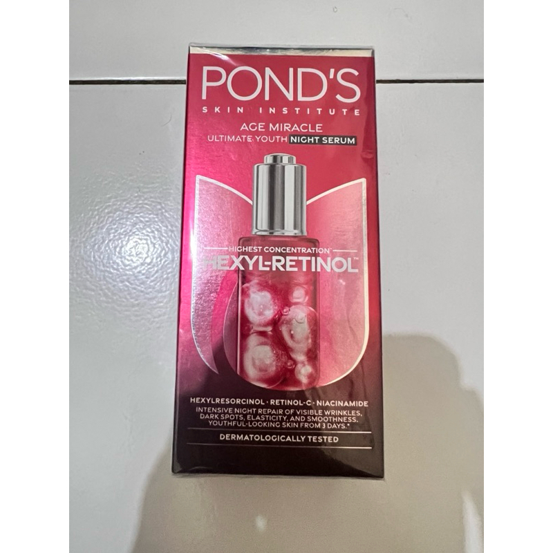 PONDS AGE MIRACLE ULTIMATE YOUTH NIGHT SERUM AND NIGHT CREAM