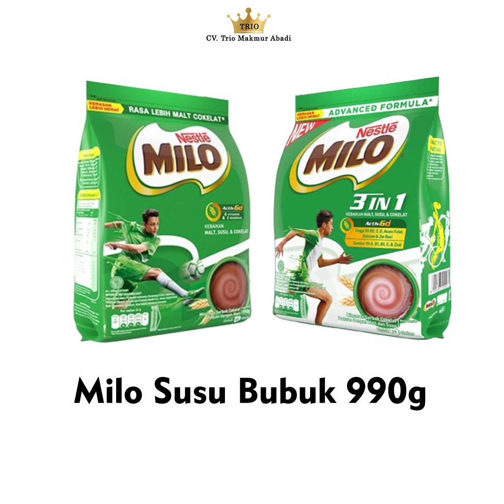 

Milo Susu Bubuk 990g