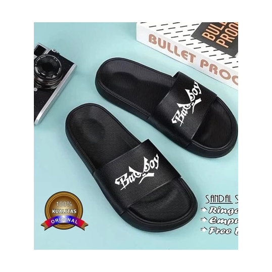 Naishop Sandal Distro Murah/Sandal Slop Empuk/Sandal Pria Wanita