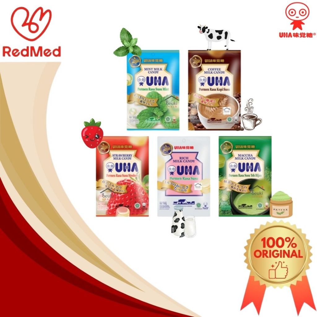 

UHA MILK CANDY POUCH 103GR