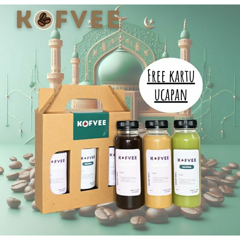 

Hampers Kado Lebaran Idul Fitri Coffee Kopi Susu botolan