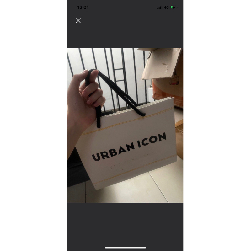 paper bag urban icon