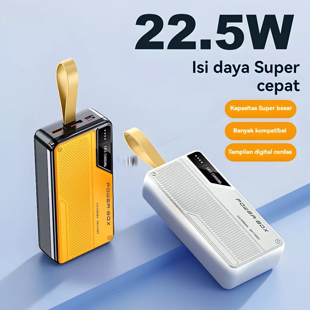 mall inline badgeLENTIVEN PowerBank 60000mah Fast Charging Dual USB Output 2 Input LED Indicator