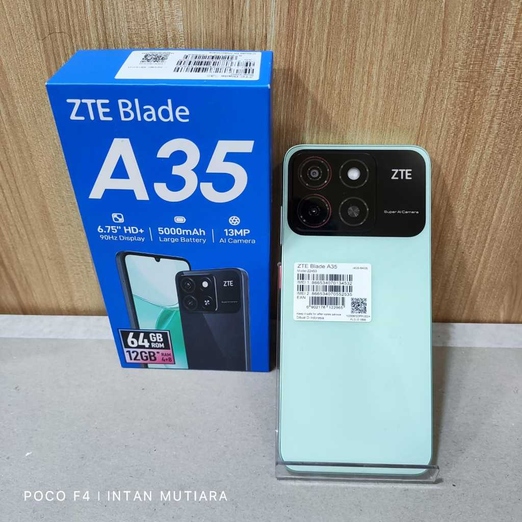 ZTE Blade A35 Ram 4GB Rom 64GB (Second)