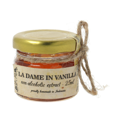

LA DAME VANILLA EXTRACT 25ML,VANILA CAIR CAMPURAN MAKANAN/MINUMAN DLL