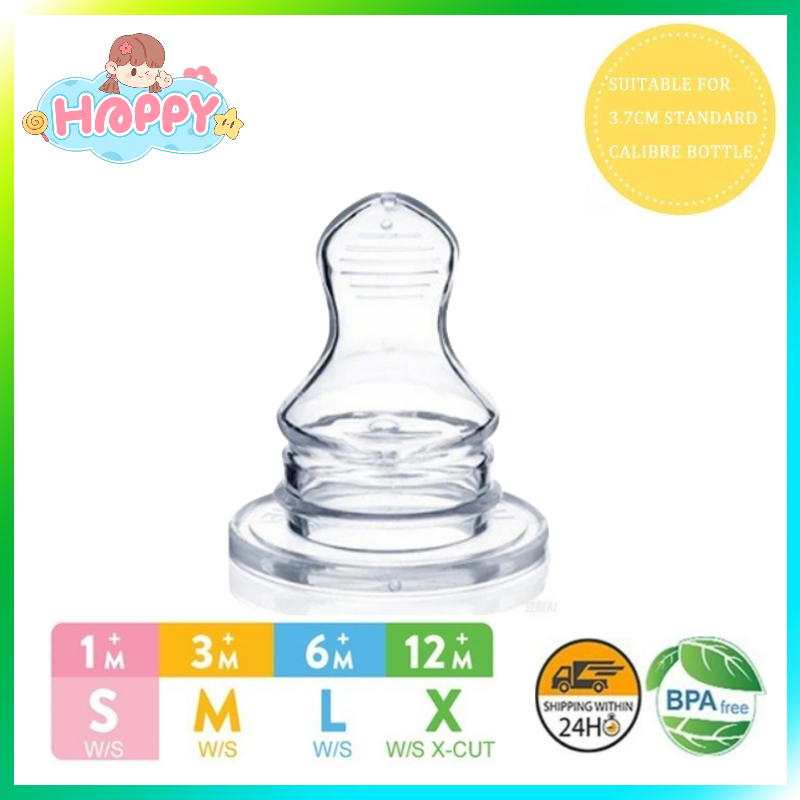 Malaikat heppy Karet Dot Huki Gepeng Huki Nipple Dot Bayi