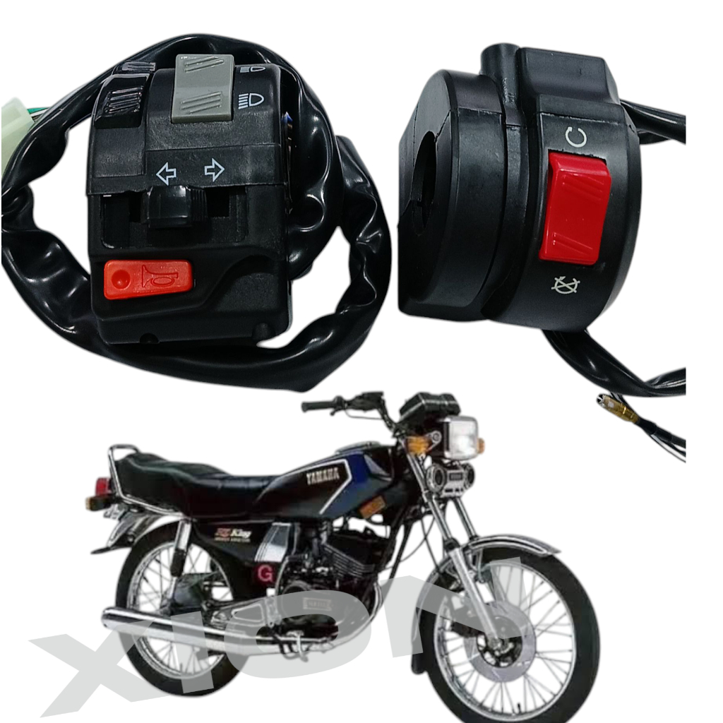saklar lampu holder set kiri kanan motor yamaha rxking new rx king variasi motor
