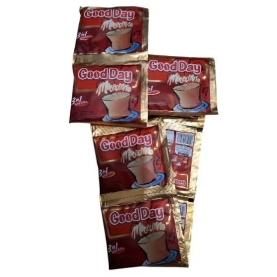 

Good Day Mocacinno 1 Renceng Isi 10pcs × 20gr