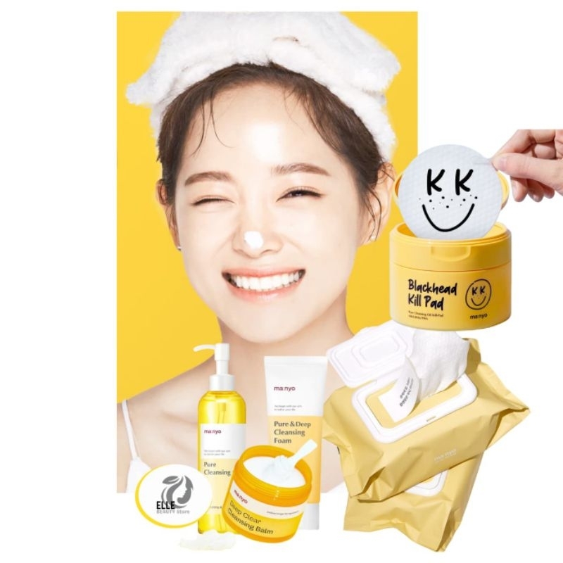 MANYO FACTORY Pure & Deep Cleansing Oil, cleansing foam , Cleansing Balm , Cleansing , blackheads ki