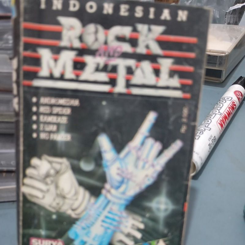 kaset  pita indonesia rock metal