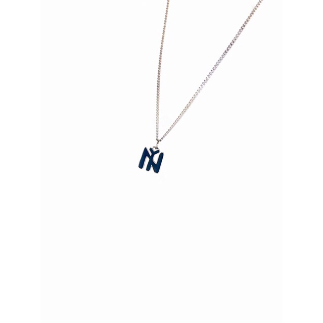 NY yankees blue necklace