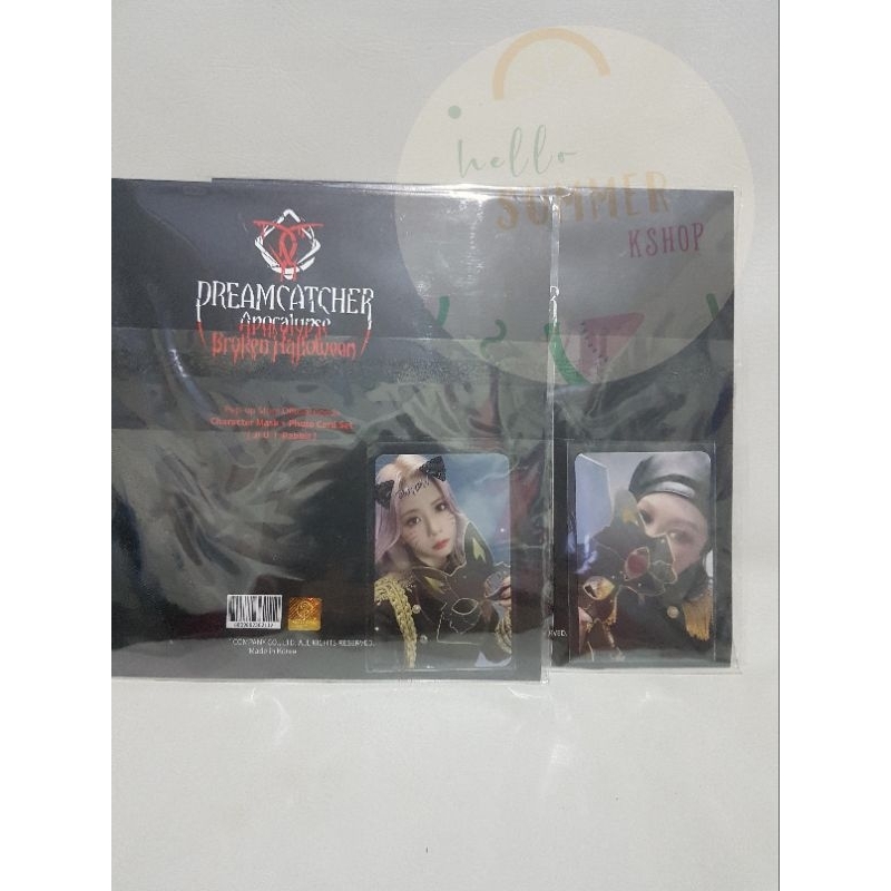 [READY] DREAMCATCHER Apocalypse Halloween MD Mask Photocard set