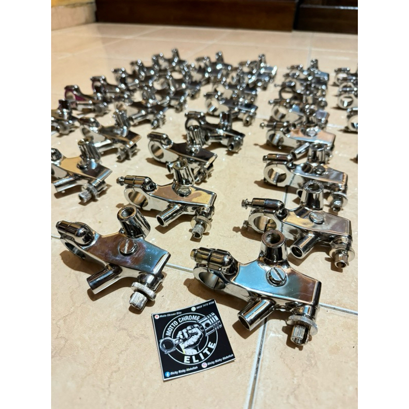 [CHROME CELUP] ORI AHM Rumah dudukan handle kopling CB 150 R Verza Megapro Tiger GL CBR 150 R COPOTA