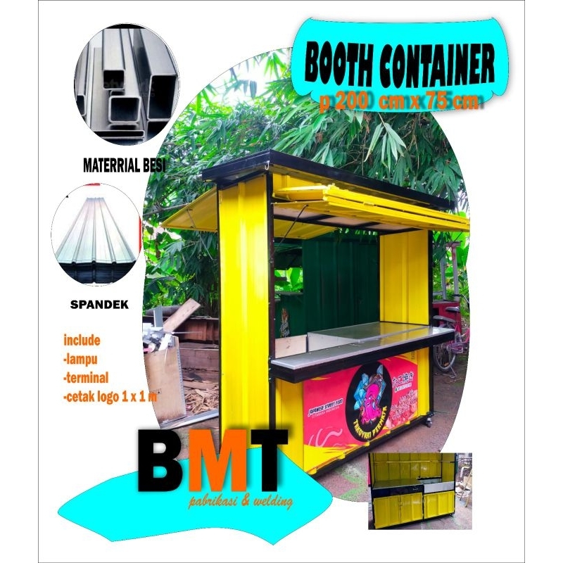 booth container uk p 180 x 70