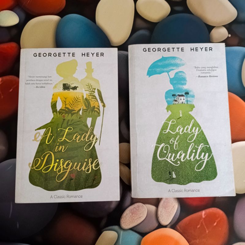 (ORI) novel George Heater lady of quality dan a lady in disguise
