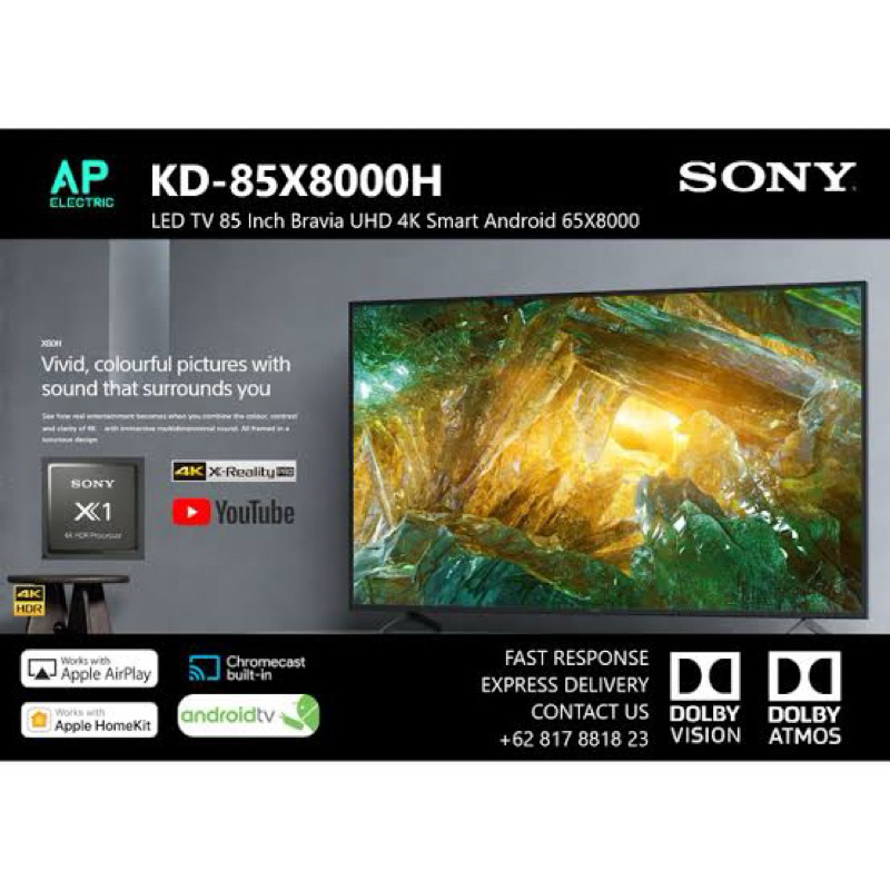 SONY BRAVIA KD-85X8000H