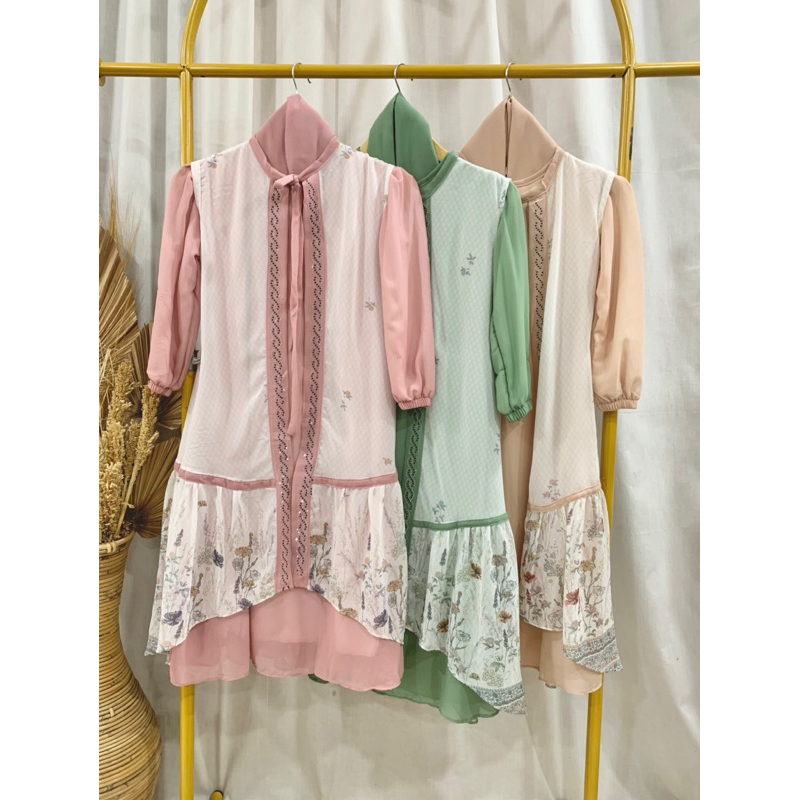 Gamis Ceruty Vest Anak Perempuan