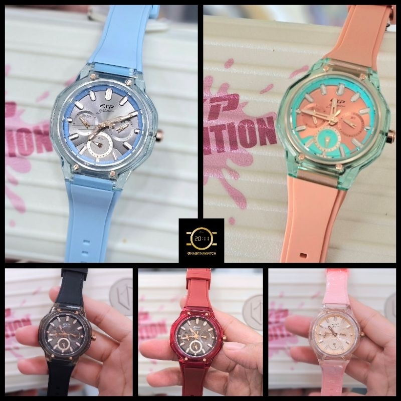 Jam Tangan Wanita Expedition EXP6859 new 6859 Original Garansi Resmi