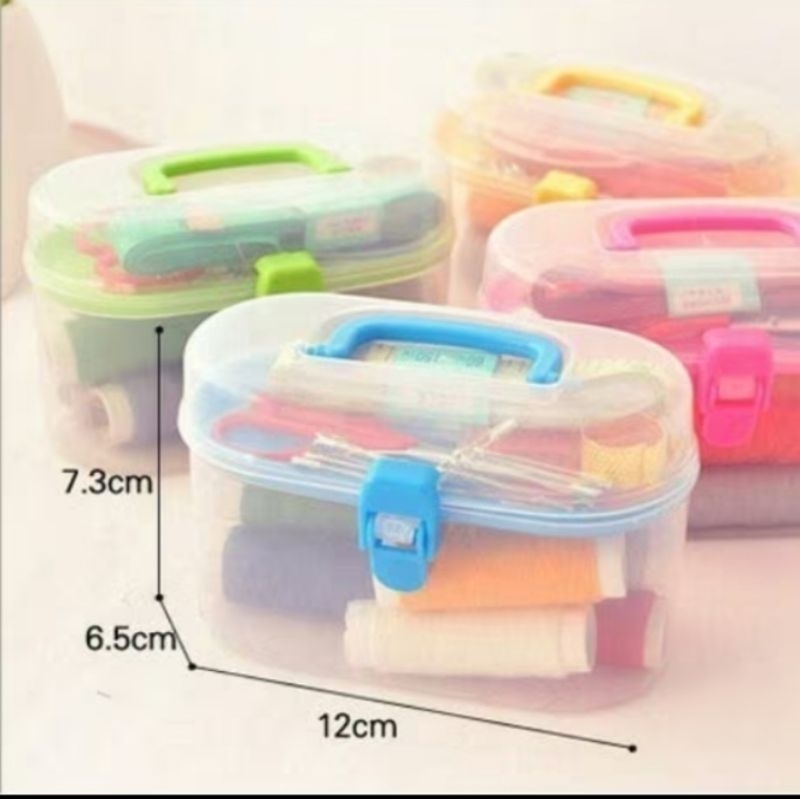 alat jahit lengkap / jahit / penjahit / peralatan alat jahit satu box