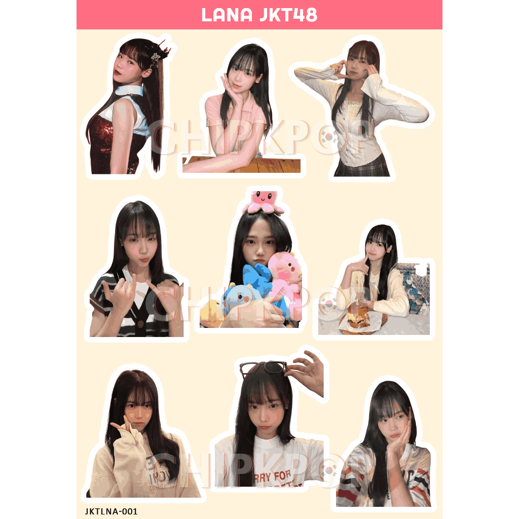 

LANA STIKER JKT 48 I STIKER JKT 48 I JKT 48 NEW ERA I STIKER LANA JKT48 I STIKER HOLOGRAM JKT48