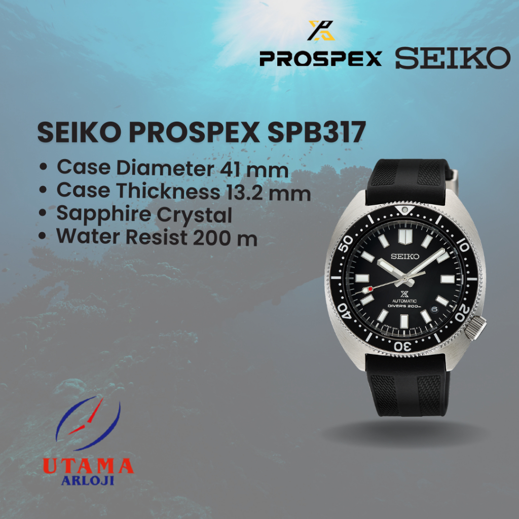 Jam Tangan Automatic Pria Seiko Prospex Diver SPB317J1
