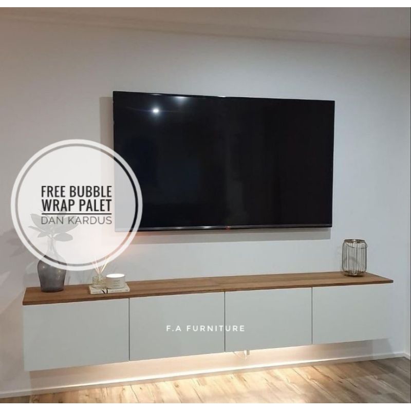 meja tv gantung minimalis, meja tv gantung minimalis modern, meja tv gantung minimalis modern terbar