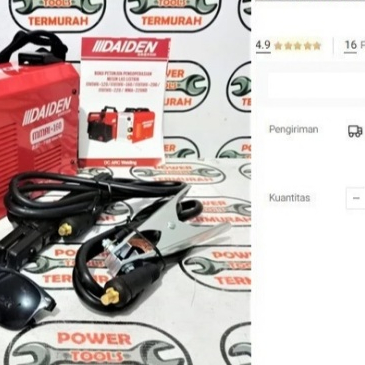 

Mesin Las Daiden MMA 160 Inverter Travo Trafo MMAi 160 MMA160 Welding
