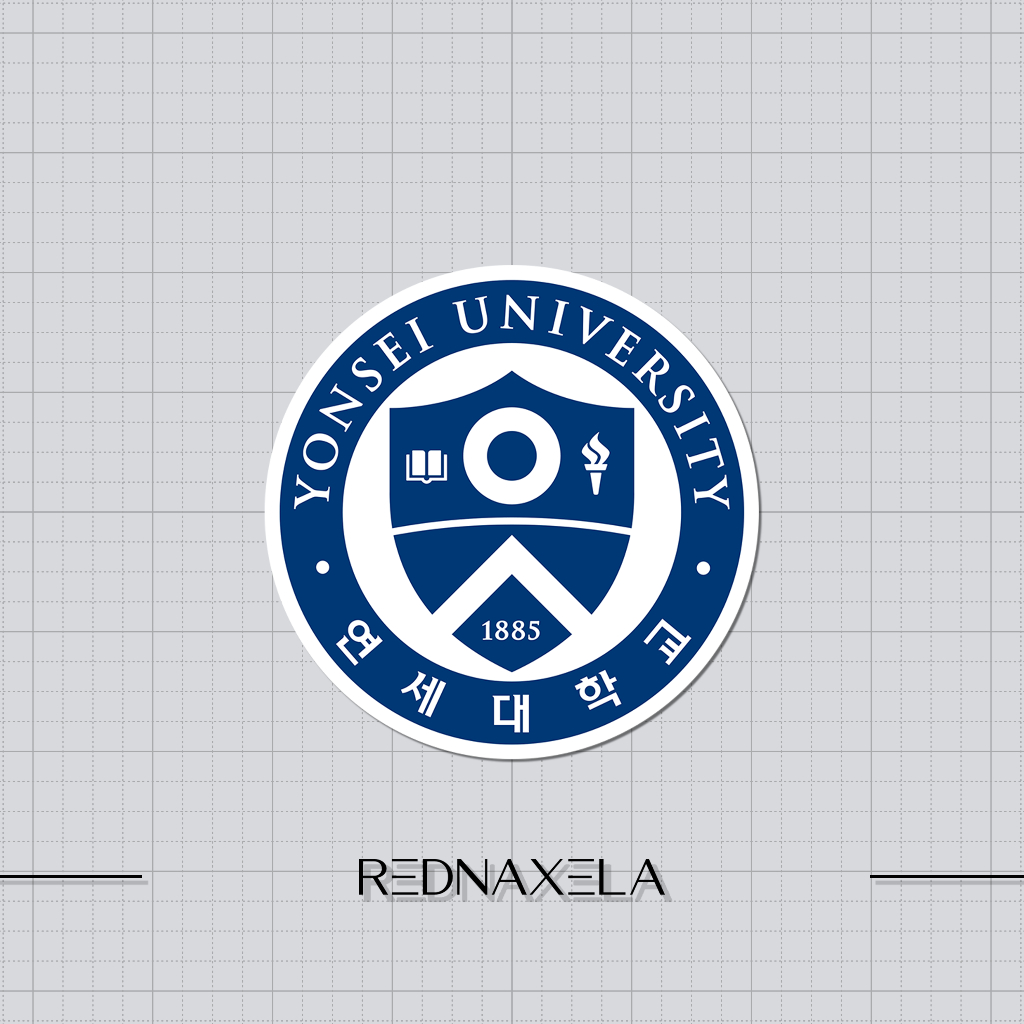 

Stiker Vinyl Yonsei University Stiker Koper Outdoor Waterproof Sticker