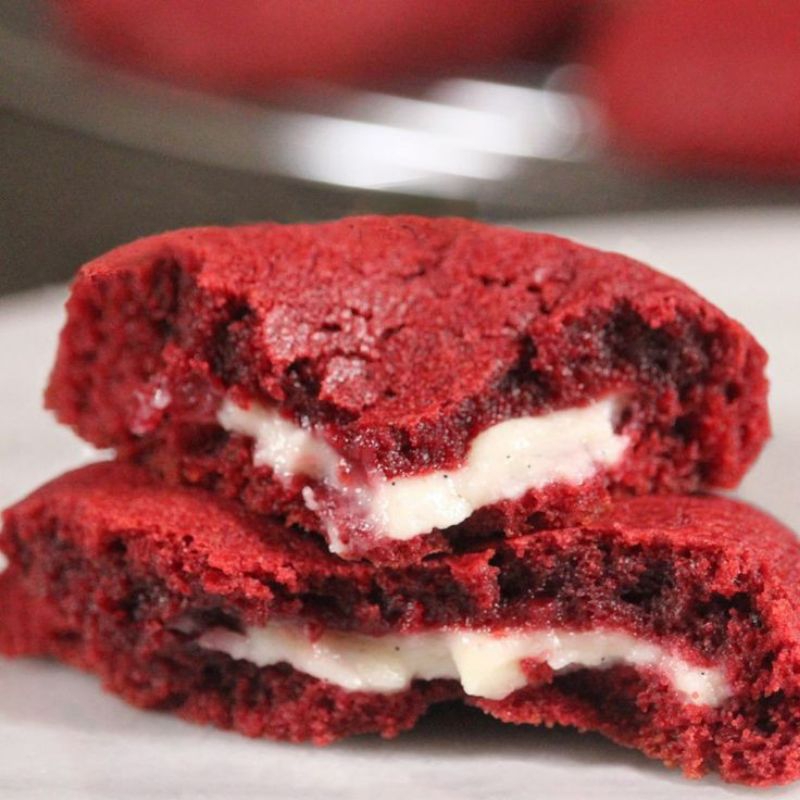 

Oat Almond Cookies rasa Red Velvet