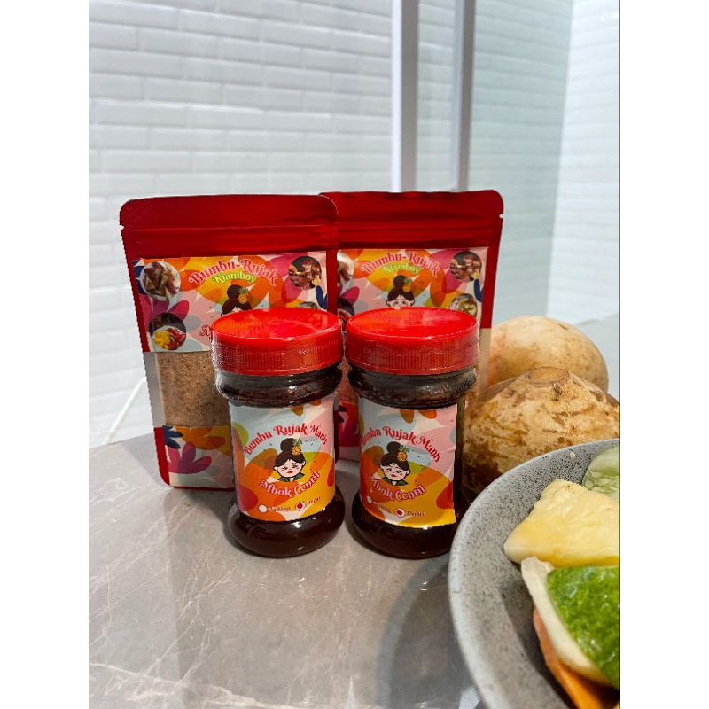 

Maknyuss1 Bumbu Rujak Bangkok Kiamboy Halal 100Gr - Cocol / Tabur Mbok Centil