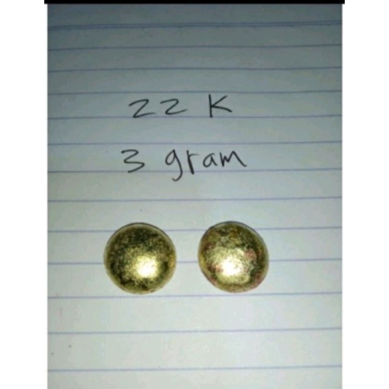 emas 3 gram msih campur