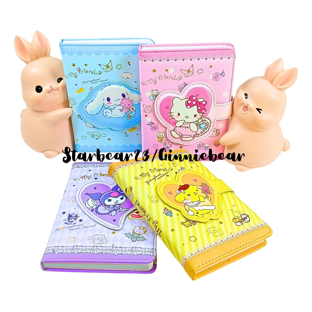 

Paket diary fullcolor + pulpen cetek alat aesthetic purin and kitty cat (CIA 2612)