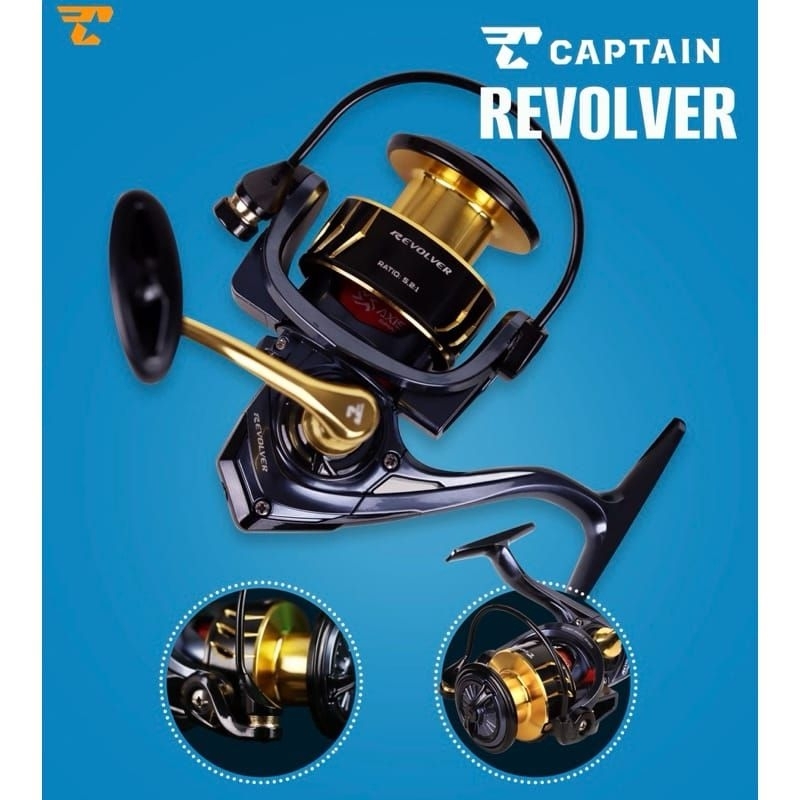 Reel captain REVOLVER 1000/2000/3000/4000/6000 - power handle