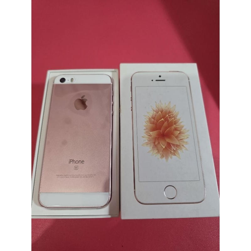 Iphone se gen 1 2016 rose gold 64gb ex inter
