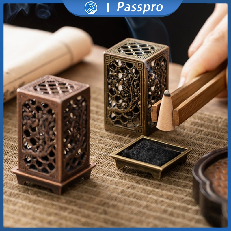 Tempat Bakar Dupa Logam / Tempat Arang Dupa / Tempat Bakar Kemenyan